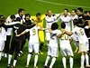 Real Madrid slaví titul ve panlské lize - hrái se radují z vítzství