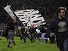 Fanouci Juventusu Turín se radují ze zisku titulu v italské lize