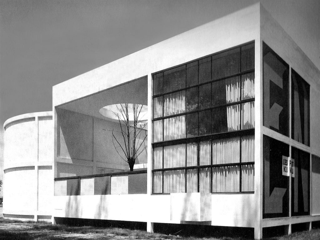 Le Corbusier: Pavilon L�Esprit Nouveau na Sv�tové výstav� dekorativních um�ní v Pa�í�i 1925.