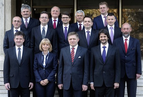 Nová vláda slovenského premiéra Roberta Fica