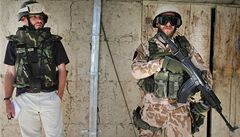 Do USA piletl se Sobotkou esk vojk zrann v Afghnistnu