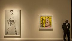 Warholv Dvojitý Elvis a Spící dívka od klasika amerického pop-artu Lichtensteina 