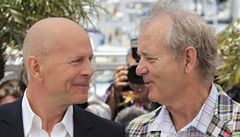 Bruce Willis a Bill Murray pijeli do Cannes se zahajovacím filmem Moonrise Kingdom.