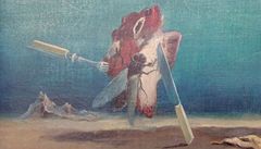 Surrealistický Hlad malíře Tikala se prodal za půl milionu 