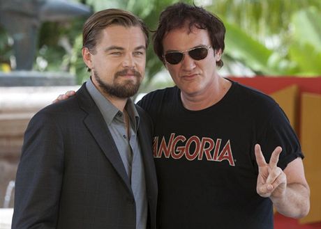 Herec Leonardo DiCaprio a reisér Quentin Tarantino