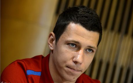 Fotbalista Spartaku Moskva Marek Suchý