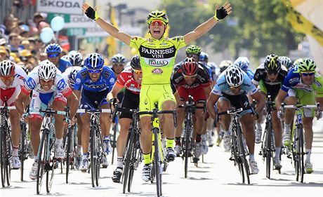 Italský cyklista Andrea Guardini vyhrál 18. etapu Gira d'Italia