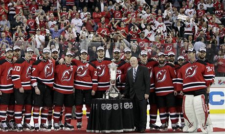 New Jersey Devils slaví postup do finále NHL