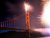 Golden Gate oslavil 75 let ohostrojem