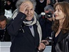 Jean-Louis Trintignant a Isabelle Huppertová pedstavili v Cannes film Amour