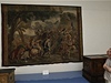editel Umleckoprmyslového muzea v Brn Marek Pokorný 29. kvtna pi odhalení restaurované tapiserie 