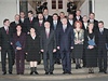 Leden 2007: prezident Václav Klaus jmenuje druhou Topolánkovu vládu. Ani v ní Ale ebíek nechybí, na spolené fotografii stojí vpravo za premiérem Topolánkem.