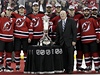 New Jersey Devils slaví postup do finále NHL
