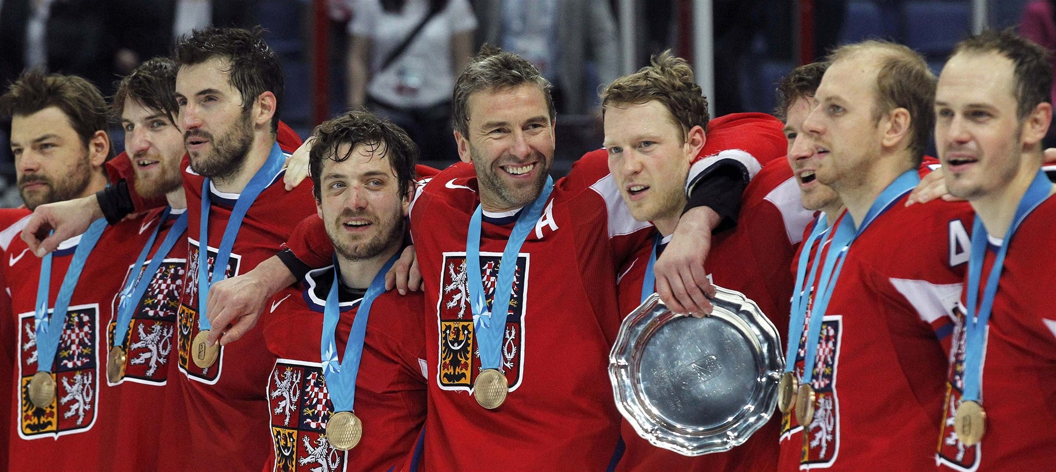 �esko slaví bronzové medaile 