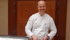 �éfkucha� Roman Paulus z Alcronu se na Prague Food Festival t�í: "Je to takový �undr," �íká.