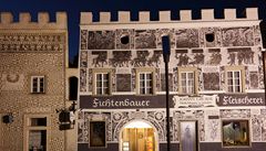 Rakouské msto Gmünd.