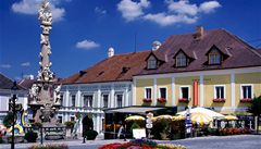 Msto Vitoraz neboli Weitra. Urit byste mli navtívit domácí pivovar na námstí.