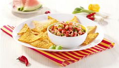 Ohnivo-ledová salsa.