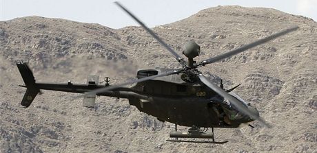 Americký vrtulník v Afghánistánu (ilustraní foto)
