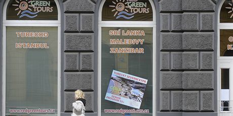 Sídlo cestovní kanceláe Redgreentours v itné ulici v Praze