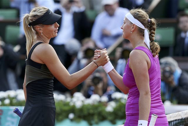 Maria arapovová a Petra Kvitová