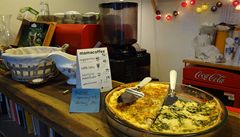 Divoké matky tu servírují i �erstvý quiche.