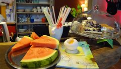 Meloun od herce Pavla Li�ky a nezbytná br�ka.