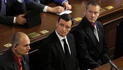 Poslanec a bývalý hejtman St�edo�eského kraje David Rath obvin�ný z korupce v Poslanecké sn�movn�