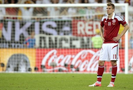 Dánský fotbalista Nicklas Bendtner
