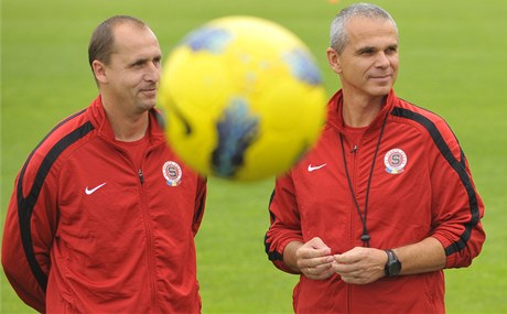 Vítězslav Lavička (vpravo) a Zdeněk Svoboda 