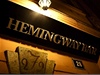 Hemingway bar nese jméno slavného spisovatele, který proslavil nejeden koktejl....