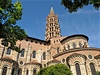 Bazilika svatého Saturnina v Toulouse je jednou z nejvtích románských staveb.