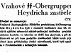 Vrahové Reinharda Heydricha zasteleni, hlásala první zpráva  TK vydaná dva dny po zásahu.