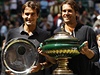 Federer a Haas po finále v Halle.