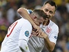 Anglie - Ukrajina (Rooney a Terry)