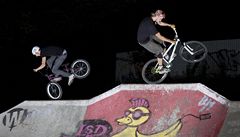 Bikepark Beto�ák na p�edm�stí Ostravy.