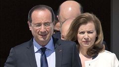 Francois Hollande s partnerkou Valérií.
