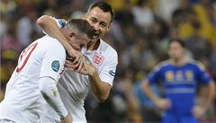 Anglie - Ukrajina (Rooney a Terry)