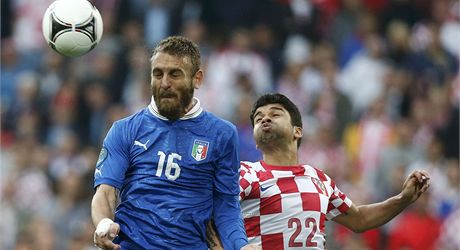Itálie - Chorvatsko (vpravo De Rossi)