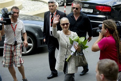 Helen Mirrenová dorazila do Karlových Var