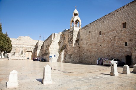 Betlémská bazilika Narození Pán. UNESCO ji zaadilo na seznam ohroených svtových památek.