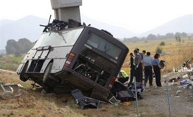 Nehoda slovenského autobusu v Chorvatsku, 7. záí 2008