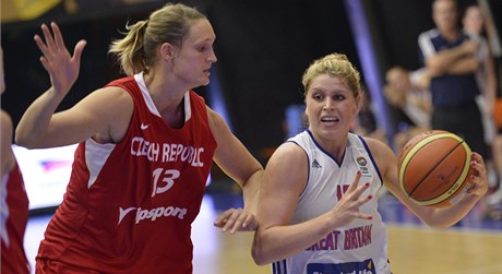 Basketbalistky: Česko - Velká Británie 