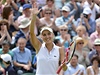 Ruska Jelena Vesninová slaví triumf nad slavnou Venus Williamsovou