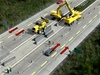 Vizualizace opravy dálnice D1