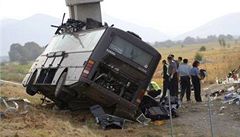 Nehoda autobusu v Chorvatsku: 14 obt