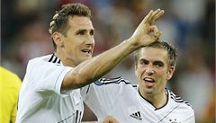 Miroslav Klose (vlevo) a Philipp Lahm | na serveru Lidovky.cz | aktuální zprávy