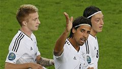 Sami Khedira oslavuje branku