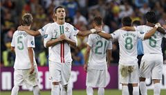 Smutní fotbalisté Portugalska