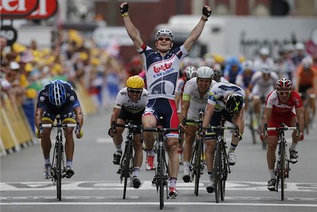 Nmecký cyklista André Greipel vyhrál 5. etapu Tour de France